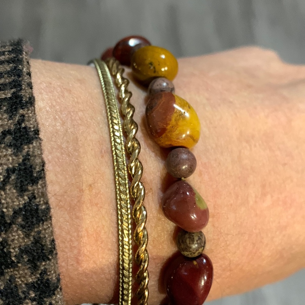 Set of three bracelets